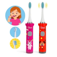 Imagem da promoção Escova de Dentes Elétrica Infantil + Refil – Cerdas Macias, Temporizador 2 min