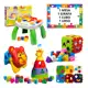 Kit 4 Brinquedo Educativo Mesa Didática Bebe Interativa Colorido em oferta