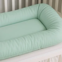 Imagem da promoção Ninho Redutor de Berço Recém Nascido Casulinho Menino e Menina Sensorial 100% Algodão