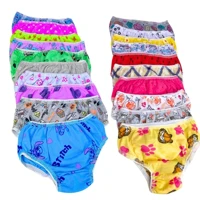 Imagem da promoção Kit 20 Calcinha Infantil Menina Feminina Estampada Muito Confortável – Valentina