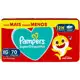 Fralda Descartável Pampers Supersequinha Jumbo XG 70 Tiras em oferta