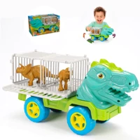 Imagem da promoção Caminhão Carro Trucksauro 45cm com 2 Dinossauros na Gaiola