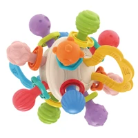 Imagem da promoção Mordedor Chocalho Bebê Bola Sensorial Massageador Maxi Baby