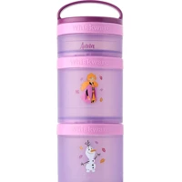 Imagem da promoção Whiskware 3 Recipientes Empilháveis Para Lanches, Disney Anna e Olaf