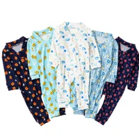 Imagem da promoção Kit 5 Macacão Canelado Estampado para Bebê com Zíper