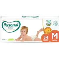 Imagem da oferta Fralda Personal Baby Premium Protection M 34 unidades