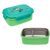 Imagem da promoção Lancheira Bento Box Inox Antivazamento Bubazoo Dino Buba