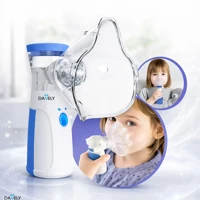 Imagem da oferta Inalador Nebulizador Ultrassônico Davely Branco Sem Fio e Silencioso