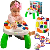 Imagem da promoção Mesa Didática Infantil Mesinha Atividades Educativa Vermelha DC Super Friends Cotiplas