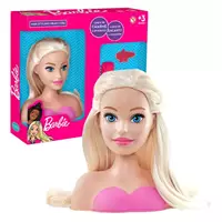 Imagem da promoção Boneca Barbie Busto Mini Styling Hair Para Penteados Com Acessórios - Pupee