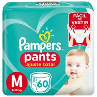 Imagem da promoção Fralda Pampers Pants Ajuste Total M 60 unidades