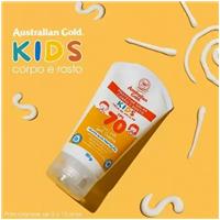 Imagem da promoção Protetor Solar Australian Gold Gel Creme Kids Corpo E Rosto Fps70 com 120g