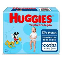 Imagem da promoção Fralda Huggies Tripla Proteção XXG 32 unidades