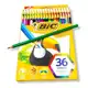 Lápis de Cor Sextavado BIC Evolution 36 Cores em oferta