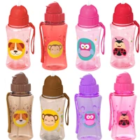 Imagem da promoção Garrafinha de Agua Infantil Suco Bico de Silicone Retrátil Squeeze Criança Com Alça