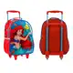 Mochila Infantil Com Rodas Ariel R Tamanho 14 Xeryus em oferta