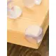 kit Protetores De Quina Silicone Redondo Para Crianças E Bebes Proteção Promoção em oferta