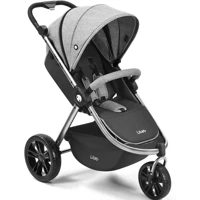 Imagem da promoção Carrinho Três Rodas Jogger Sway Cinza E Preto Litet BB373