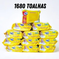 Imagem da promoção Kit 1680 lenços Toalhas Umedecidas Upa Bebê (12 pacotes 140und cada)