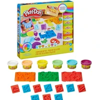 Imagem da promoção Conjunto Massa de Modelar Play-Doh Kit de Números com 6 Cores de Massinha Hasbro