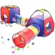 Toca Túnel 4 Em 1 Colorida Tenda Barraca Infantil Cabana Top em oferta