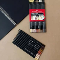 Imagem da promoção Lápis De Cor Faber-Castell Supersoft Tons Pele 12 Cores