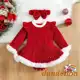 Dandelion-0-24 Meses Roupas De Natal Para Bebês Meninas , Patchwork De Pelúcia Manga Longa Romper Ve em oferta