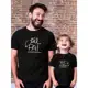 Kit Camiseta Pai e Filho Homenagem Estampada Tal Pai Tal Filho 100% Algodão Premium em oferta