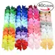 Lac¸os De Cabelo Infantil 8cm*8cm Presilha De Cabelo Infantil Acesso´rios De Cabelo Infantil 564 em oferta