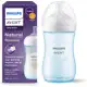 Philips Avent Mamadeira Pétala 3.0 9oz/260ml com bico de fluxo médio (Fluxo 3), Azul, SCY903/21 em oferta