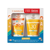 Imagem da promoção Australian Gold Promopack Protetor Solar Corporal e Kids, FPS 30 e 70 - 120g