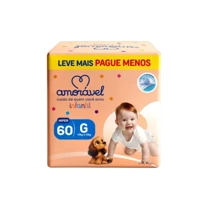 Imagem da promoção Fralda Descartável Amorável (Marca própria da Pague Menos)