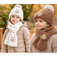Imagem da oferta Kit Touca + Cachecol (Tam. único)