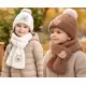 Kit Touca + Cachecol (Tam. único) em oferta
