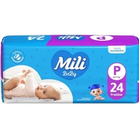 Imagem da promoção Fralda Mili Baby Jumbo P com 24 Unidades