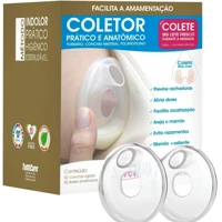 Imagem da promoção Coletor Concha de Leite Materno 2 Unidades Mãos Livres BPA Free Formato Concha