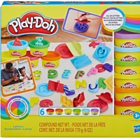 Imagem da promoção Play-Doh, Massinha de Modelar Infantil, Kit Inicial de Letras - Conjunto de Brinquedo com 26 Carimbo