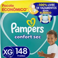 Imagem da promoção Fralda Pampers Confort Sec XG 148 Unidades