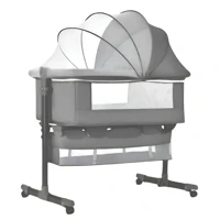 Imagem da promoção Berço Portátil Bebê Acoplado Co-Bed Connect Maxi baby - CINZA