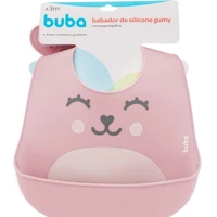 Imagem da promoção Buba Babador De Silicone - Pega Migalhas Gumy - Rosa