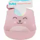 Buba Babador De Silicone - Pega Migalhas Gumy - Rosa em oferta