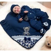 Imagem da promoção Kit Saída de Maternidade Composto por 7 Peças Para Bebê Modelo 2 em 1