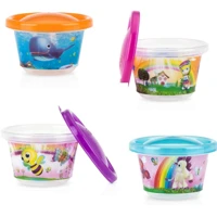 Imagem da promoção Kit 04 Potes Decorados, Nuby 120ml