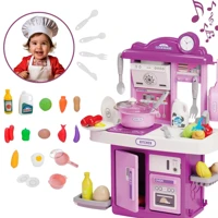 Imagem da promoção Kit Cozinha De Brinquedo Infantil Completa Solta Água E Som - ATENTU