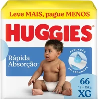 Imagem da promoção Fralda Huggies Tripla Proteção XG com 66 Unidades