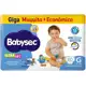 Fralda Babysec Ultra Giga G – 80 unidades de alta absorção em oferta