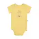 Body Bebê Unissex My First Hering - Amarela em oferta