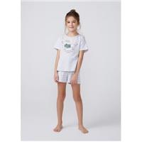 Imagem da promoção Pijama Infantil Menina Com Bordado Paetê - Hering