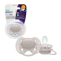 Imagem da promoção Chupeta Ultra Soft Unitária Seda Bege 6-18M Philips Avent