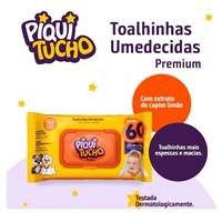 Imagem da promoção Toalhinhas Umedecidas Piquitucho Premium 60 unidades